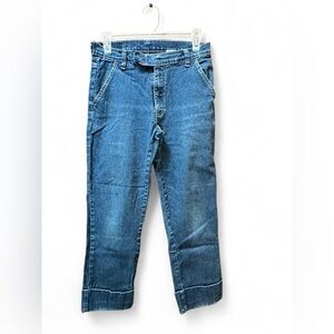 Jordache Women’s Cuffed Blue Jeans